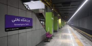 ایستگاه «ورزشگاه تختی» به خط ۷ مترو تهران اضافه شد