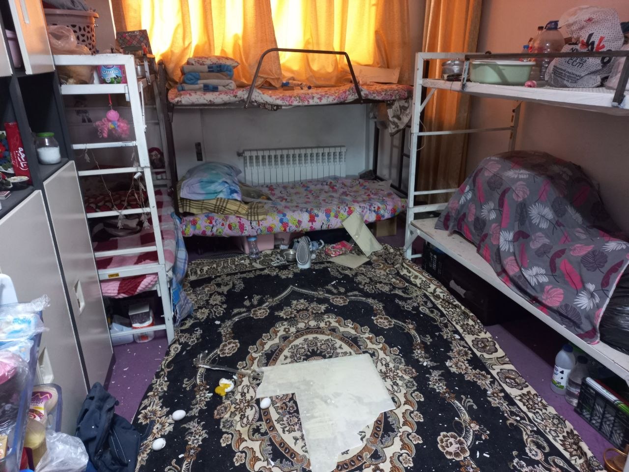 IMG 20260505 104231 498 برای اولین بار تصاویر خوابگاه دانشجویی شهید بهشتی پس از حمله رژیم صهیونسیتی &bull; پایگاه خبری عصری نو