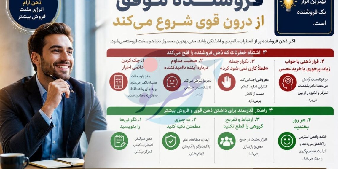 فروش از ذهن شروع می‌شود، نه از محصول ؛ سلسله آموزشهای افزایش مهارت عصری نو